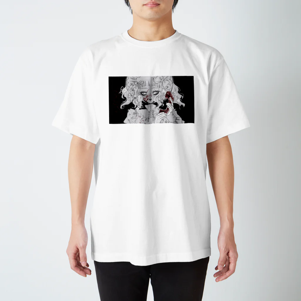 ぬば子。の警察を呼ぶ少女 Regular Fit T-Shirt