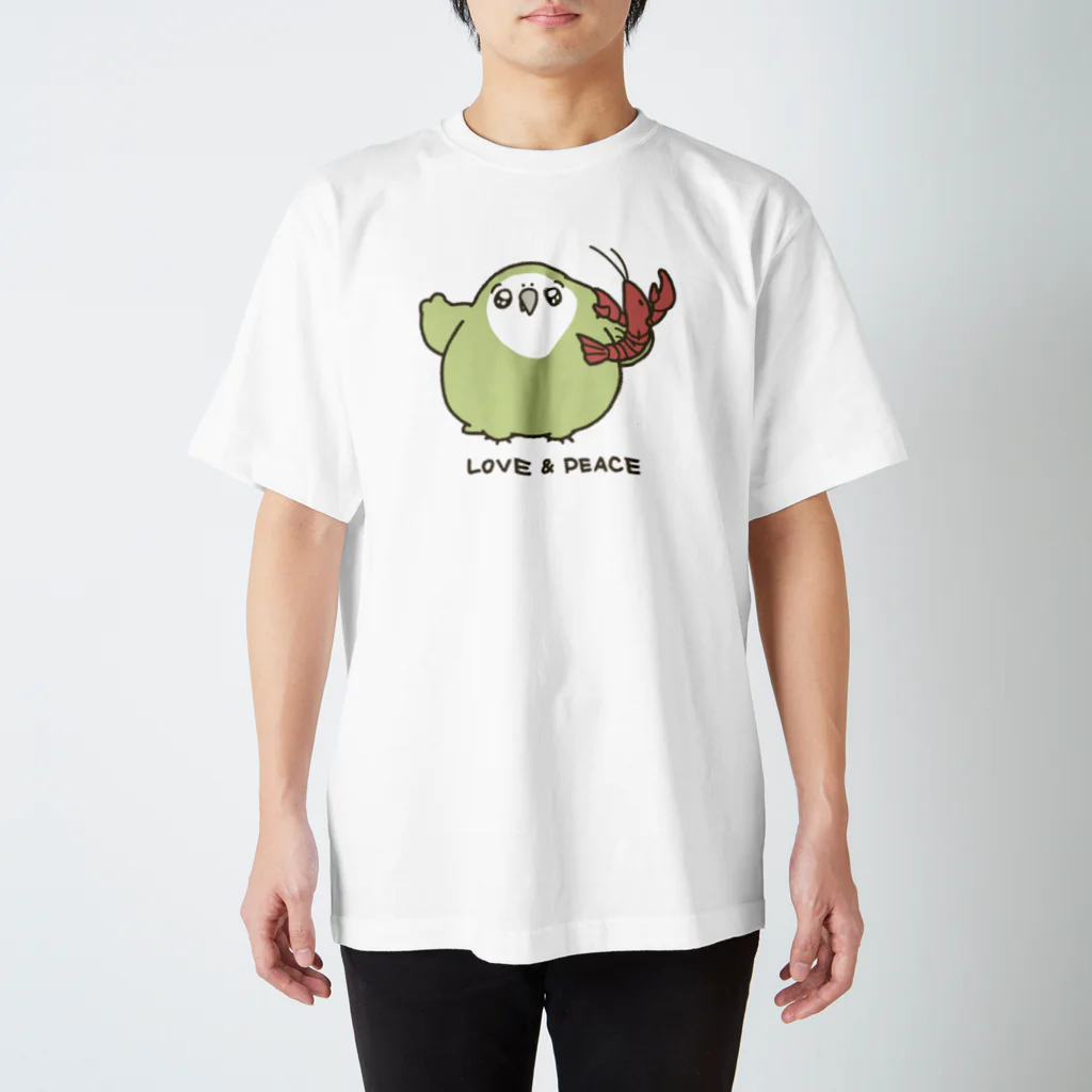 カカポのかぽぽのLOVE and PEACE スタンダードTシャツ