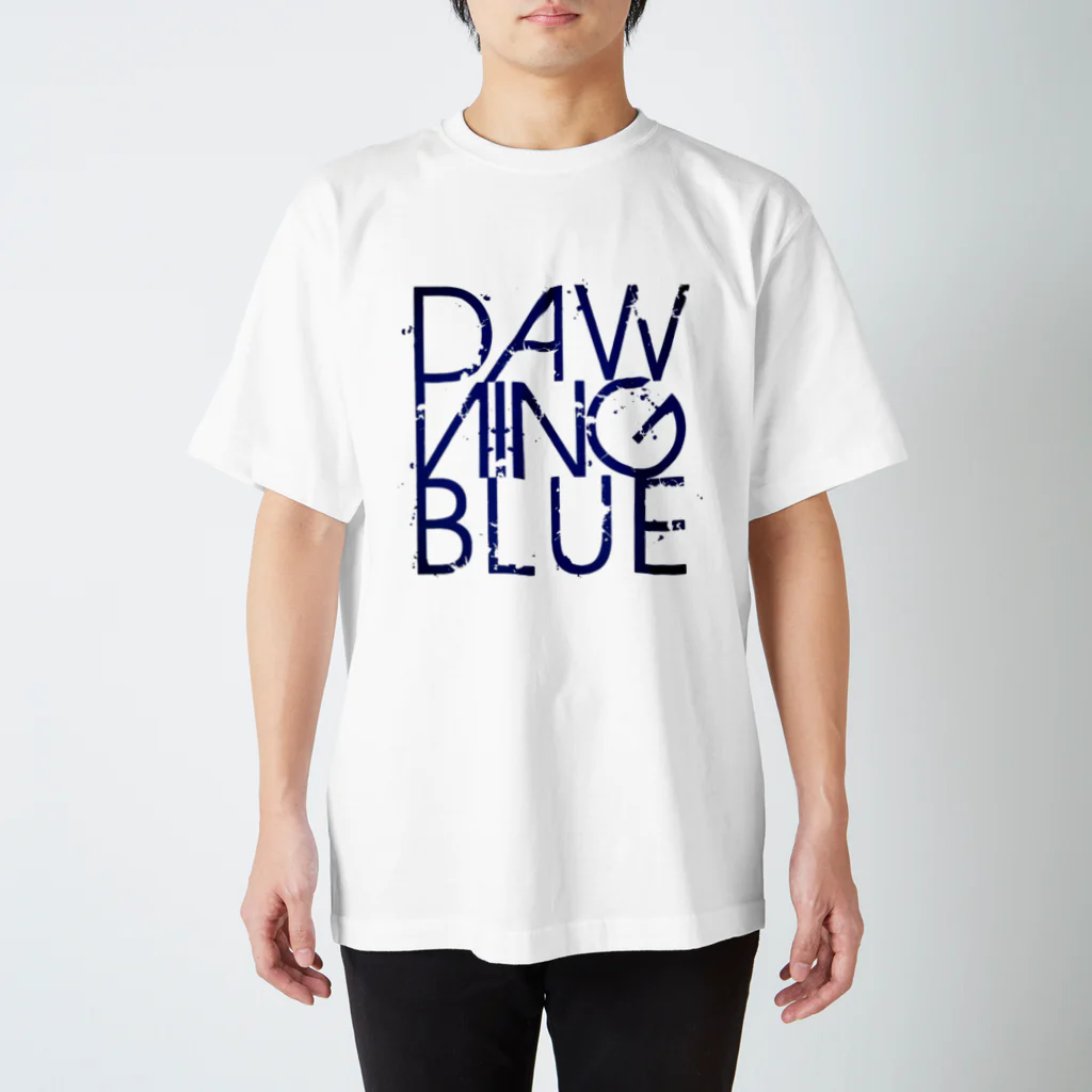 alakiのDAWNING BLUEのロゴ スタンダードTシャツ