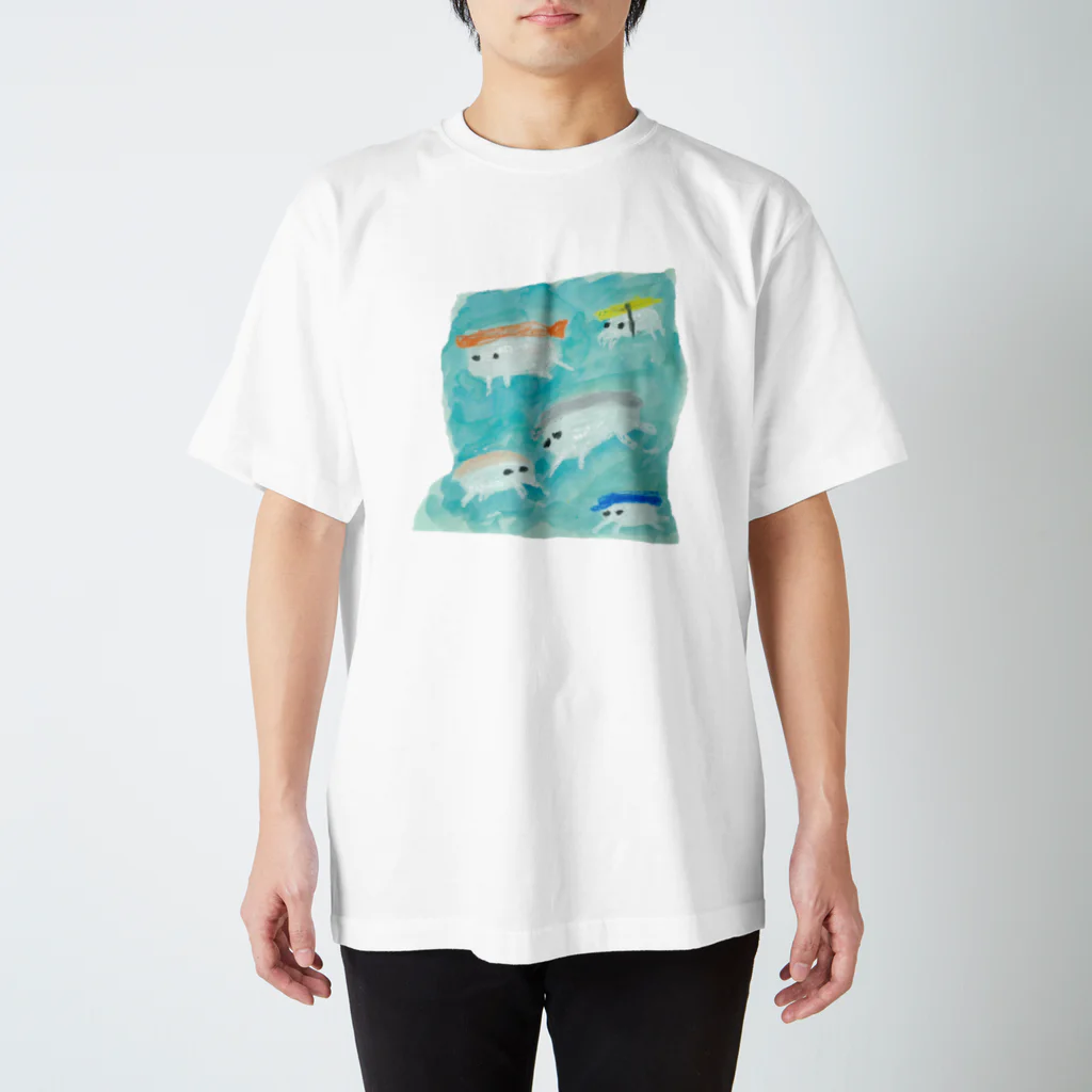 だちゃんの寿司魚 スタンダードTシャツ