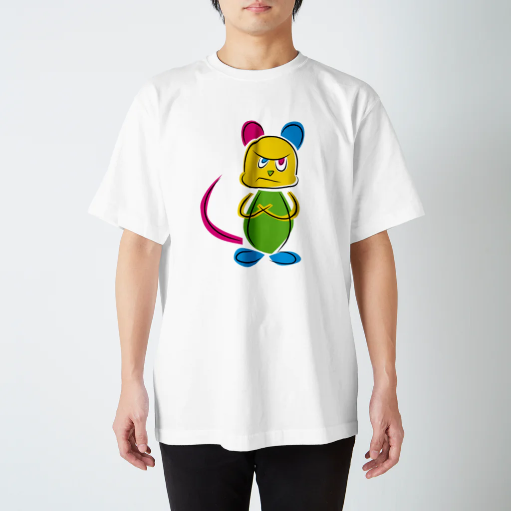 My Little ArtistsのMy Little Artists - Angry Mouse 002 スタンダードTシャツ