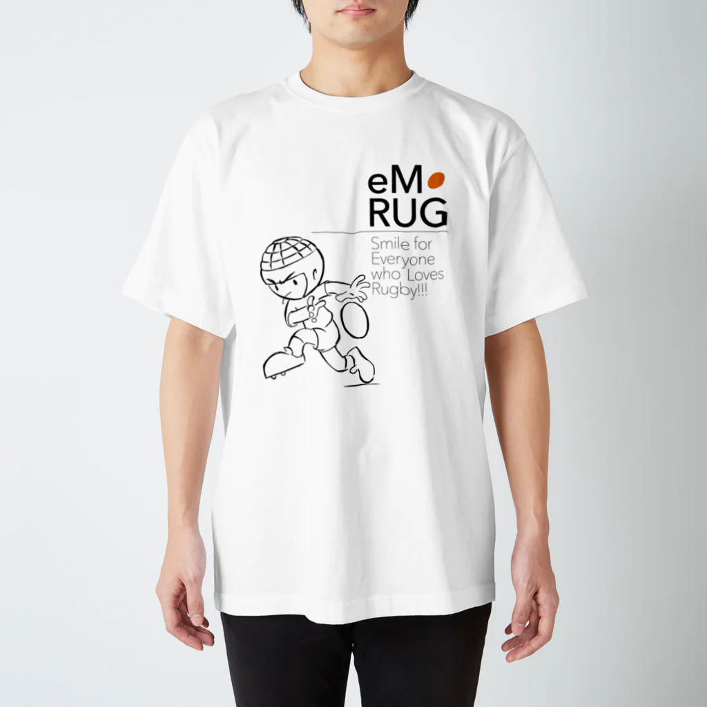 ［ラグビー専門］ラグビティーショップ［eM-Rug］の2023_SUMMER_eM-RUG_02 Regular Fit T-Shirt