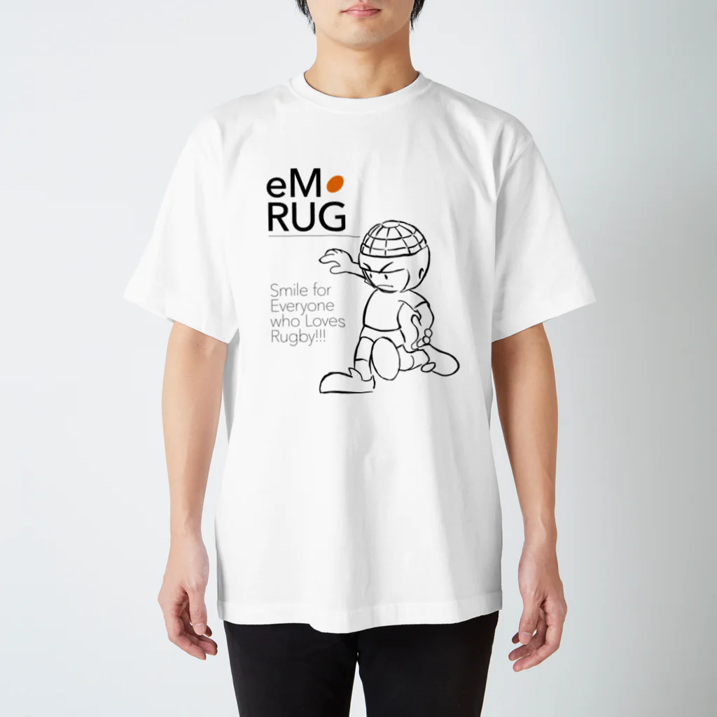 ［ラグビー専門］ラグビティーショップ［eM-Rug］の2023_SUMMER_eM-RUG_03 Regular Fit T-Shirt