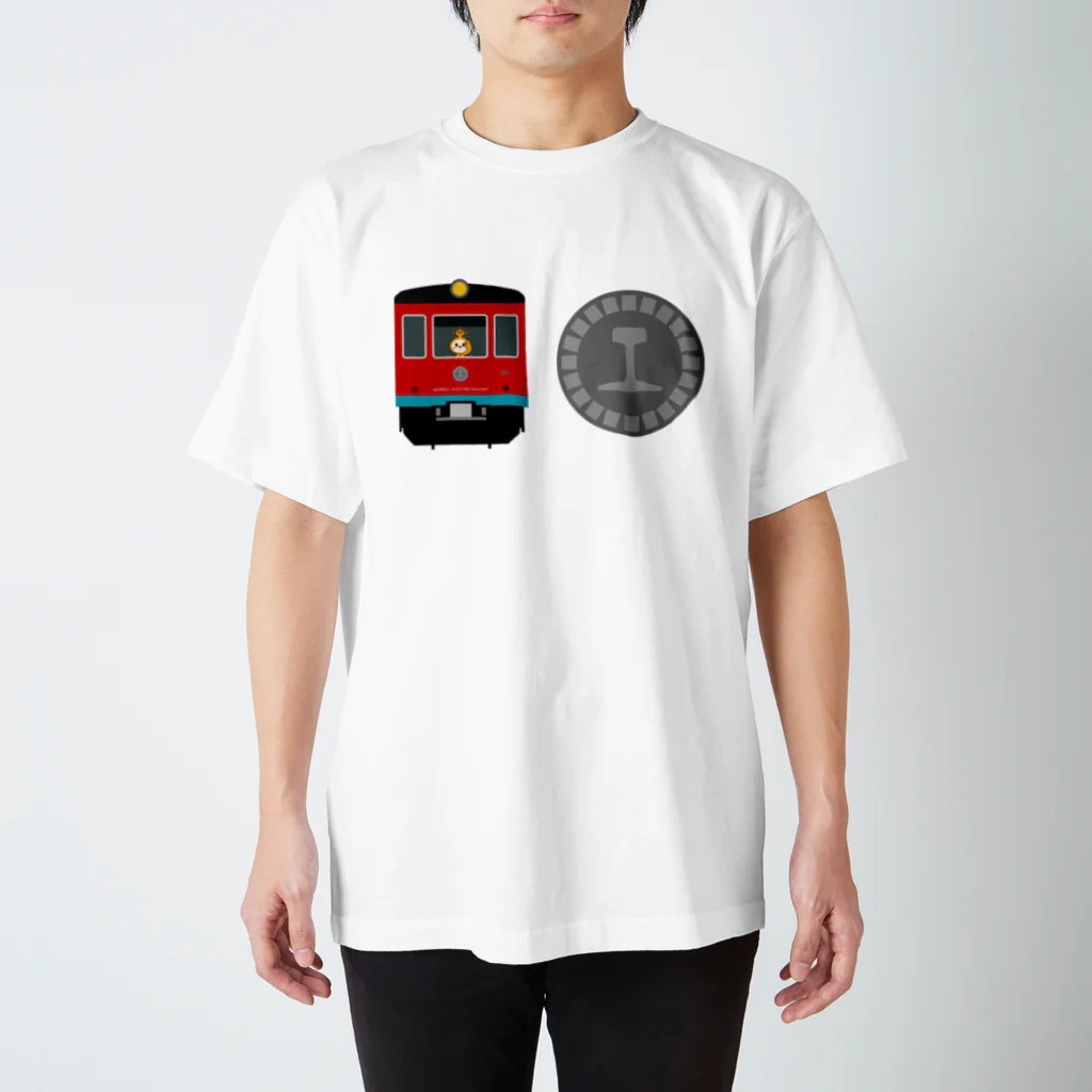 WEsunnyGOGOの満西瑠電気鉄道 Regular Fit T-Shirt