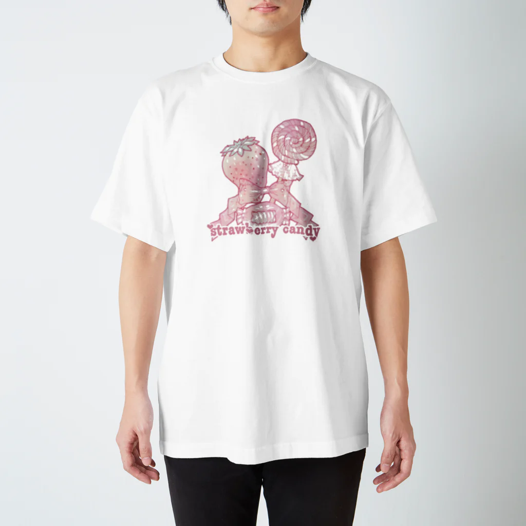 ichigotomahou.のSweetie candy (pinkdream)Tシャツ スタンダードTシャツ