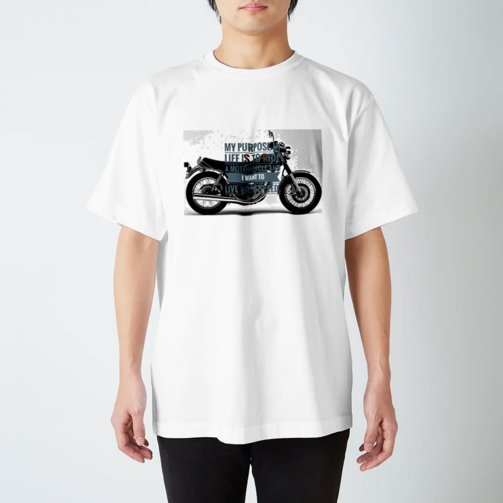 SRiaのバイクが生きがい〜シンプルver スタンダードTシャツ