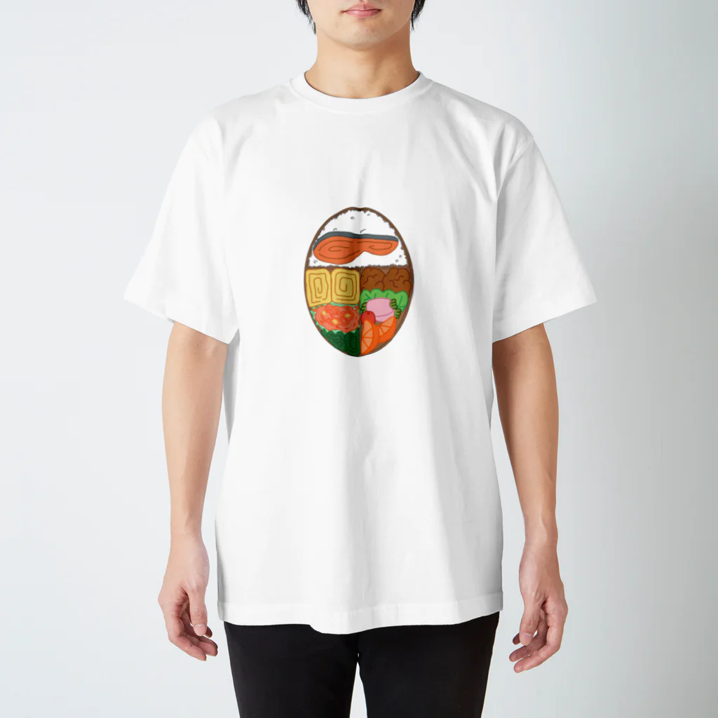 ampontan_pokanのお弁当 スタンダードTシャツ