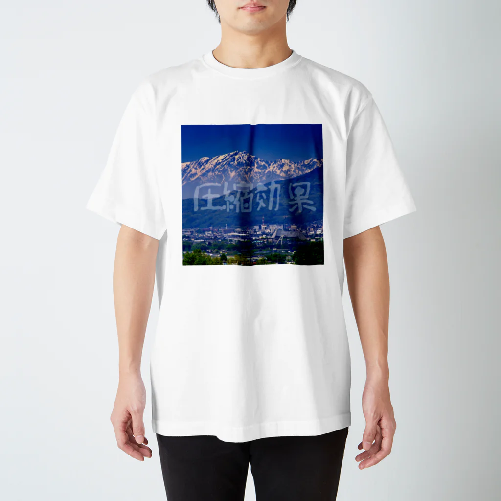 belial2430の圧縮効果_1（フロントプリント） Regular Fit T-Shirt