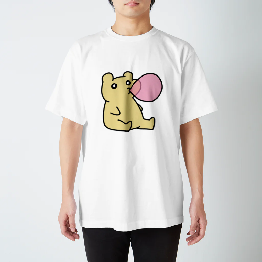 ガムおじさん公式グッズのガムおじさん スタンダードTシャツ