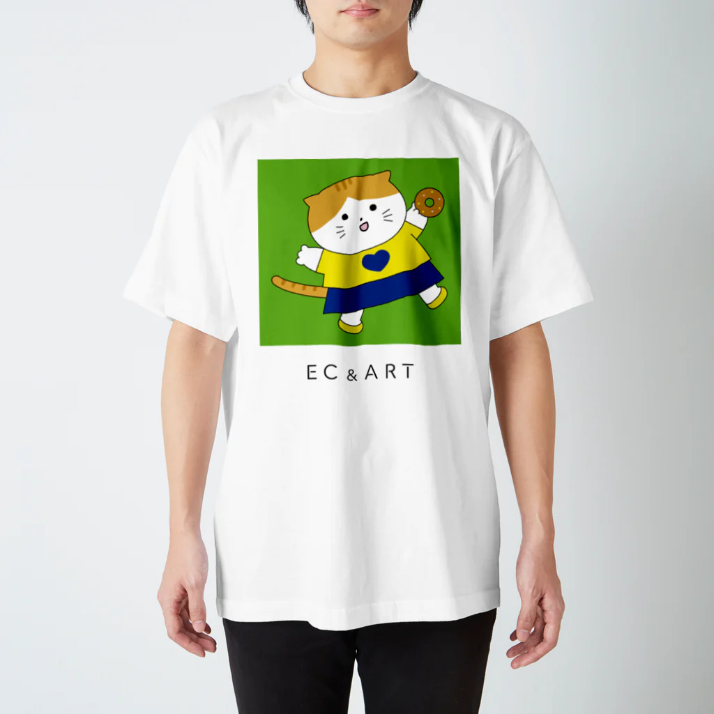 ECandART_HANAのはな [ドーナツ！] スタンダードTシャツ