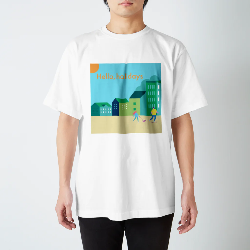 架空企業のTシャツ屋さんのhello,holidays Tシャツ スタンダードTシャツ