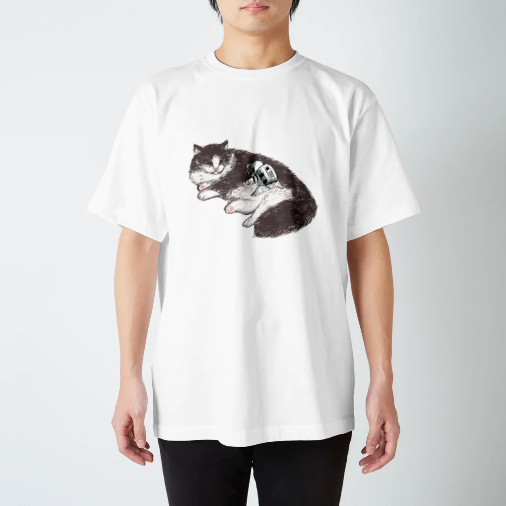 ばろうずのオブジェクト「猫」 スタンダードTシャツ