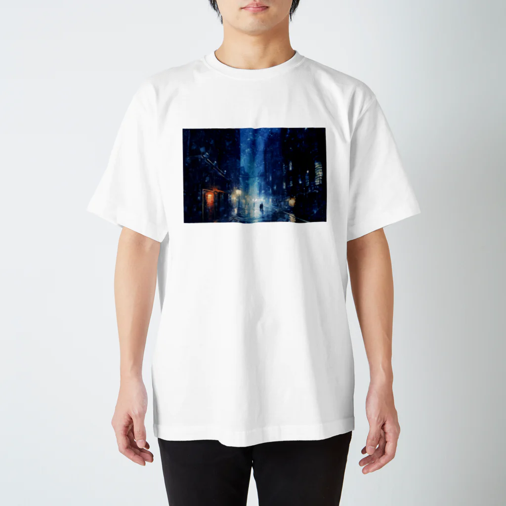 Andy-2の冬の街 スタンダードTシャツ