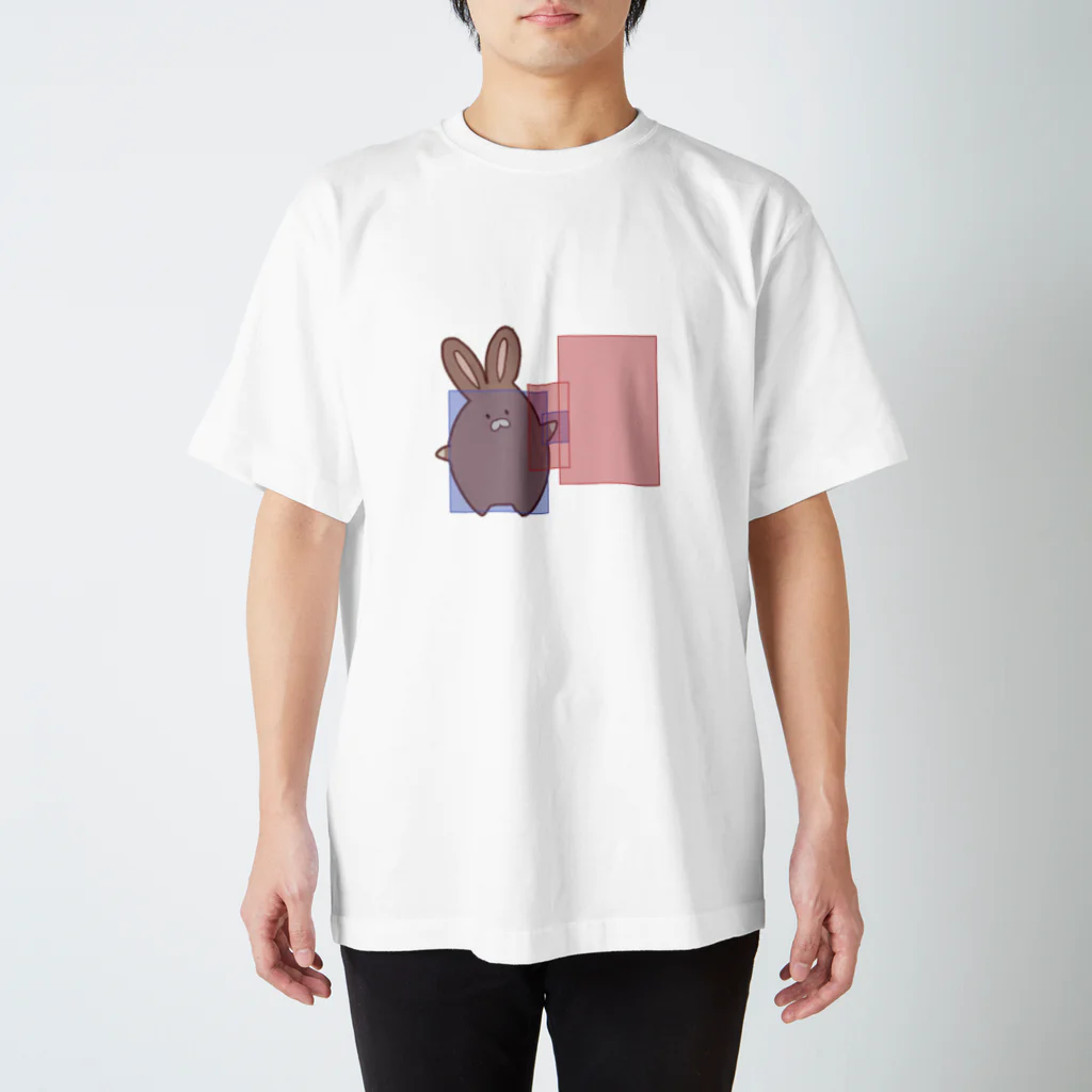 miyama_bbのうさちゃん（強キャラ） スタンダードTシャツ