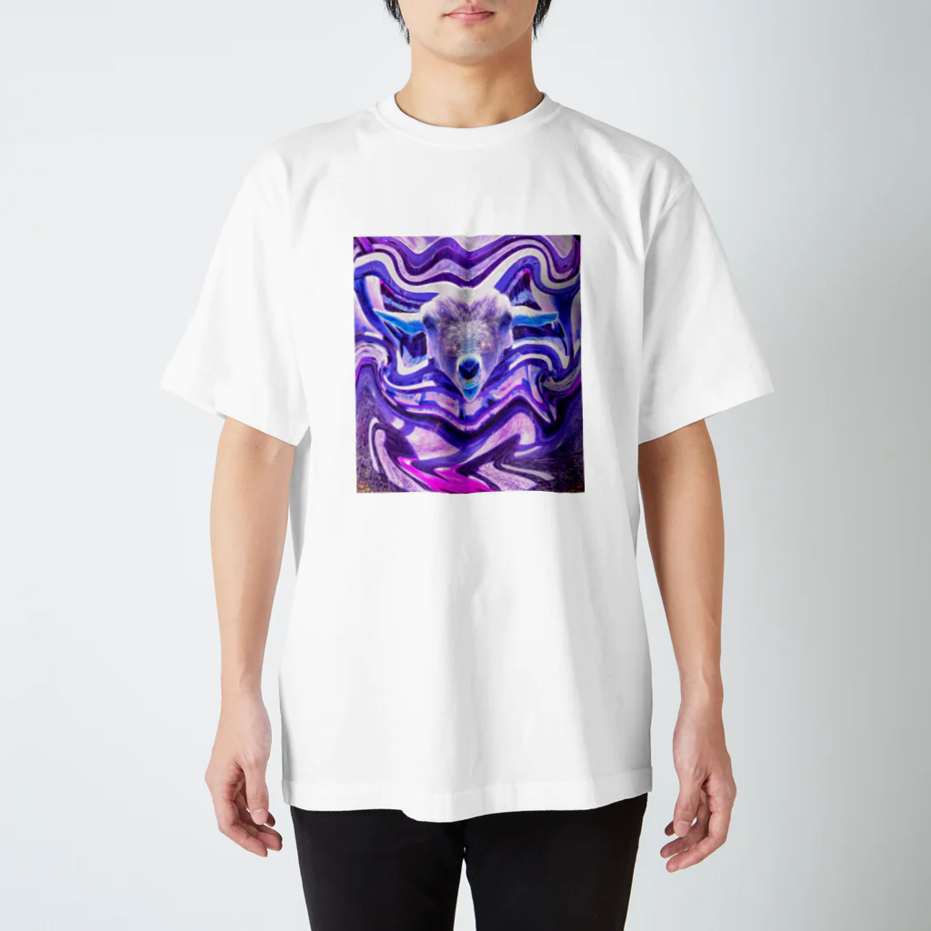 Bayside_BudsのPurple Sheep Regular Fit T-Shirt