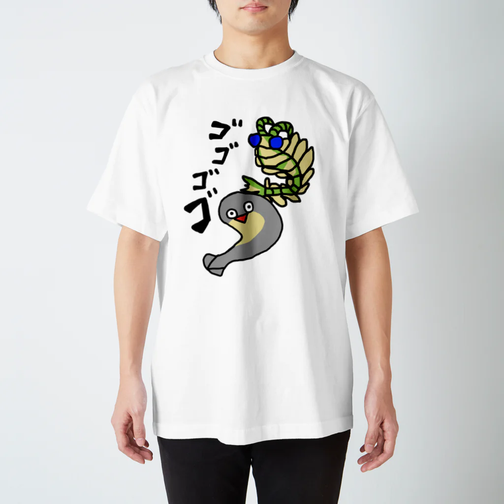 熊野かる太のサカバンバスピスの冒険（with アノマロカリス） スタンダードTシャツ