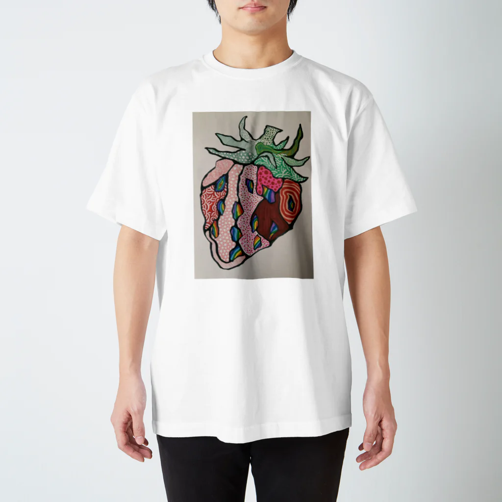 ハナキズノアカザルの魔性の苺 Regular Fit T-Shirt