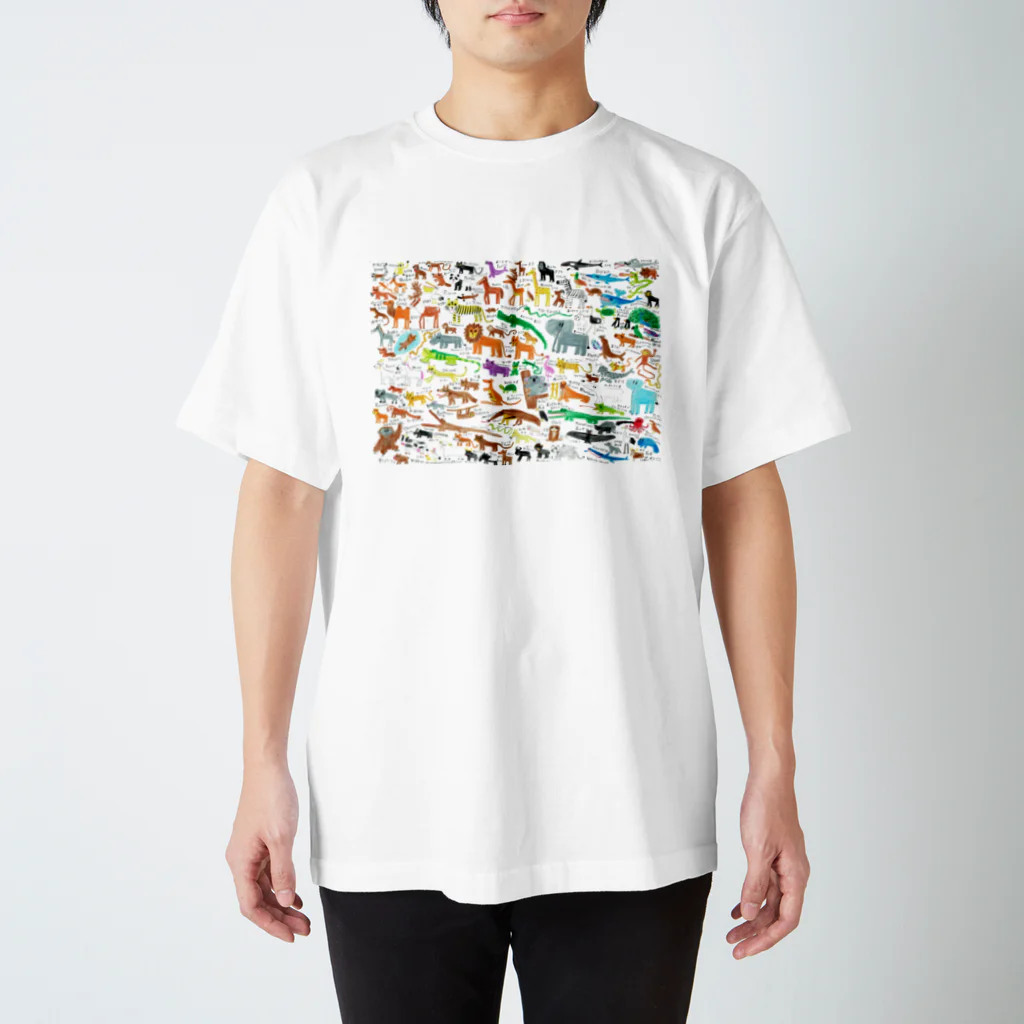 クリニカルアート＆ミュージック コドモダスのSeiji　ZOO_No.3（codomodusロゴ入） スタンダードTシャツ