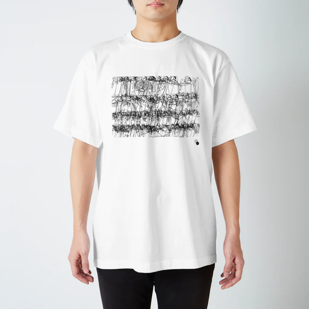 クリニカルアート＆ミュージック コドモダスのYOU　バトル_01（codomodusロゴ入） Regular Fit T-Shirt