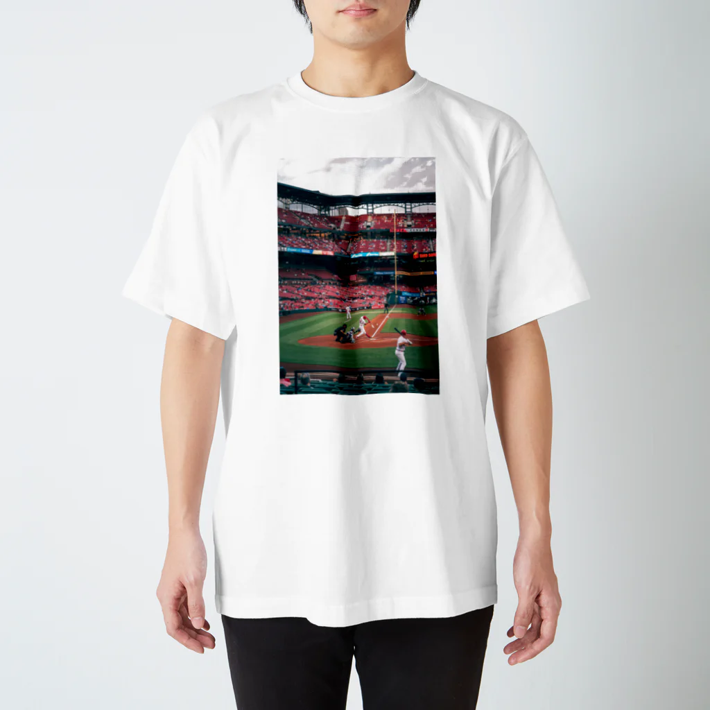 ラーメンマッスルショップのラーメンマッスル　メジャーリーグ⚾️ スタンダードTシャツ