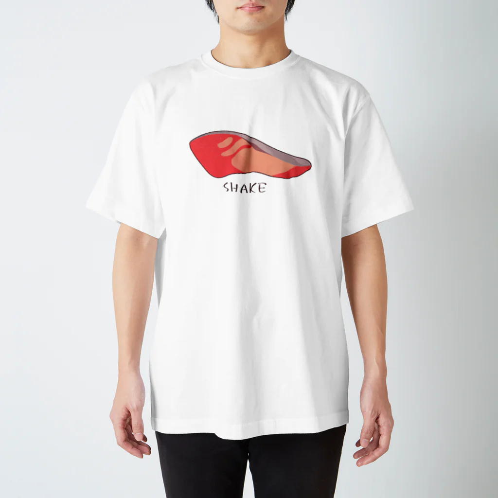 幸せの青い鳥の淳之介のシャケTシャツ Regular Fit T-Shirt