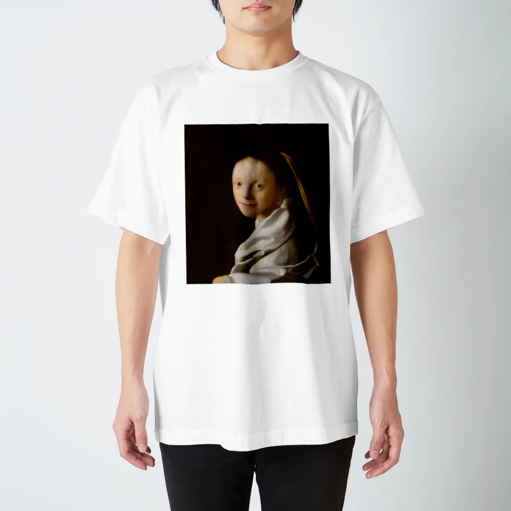 世界美術商店の少女 / Portrait of a Young Woman Regular Fit T-Shirt