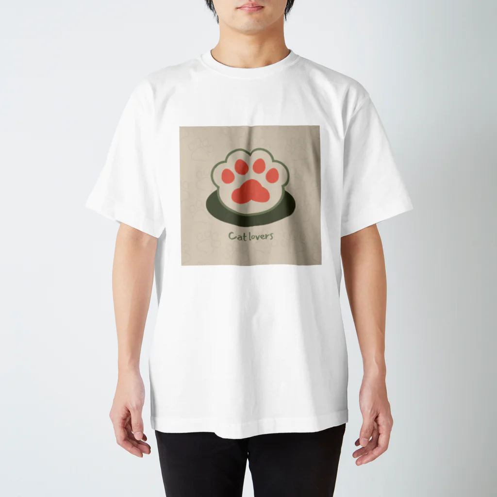 まこたんストアのCAT LOVERS　キャットラバーズ Regular Fit T-Shirt