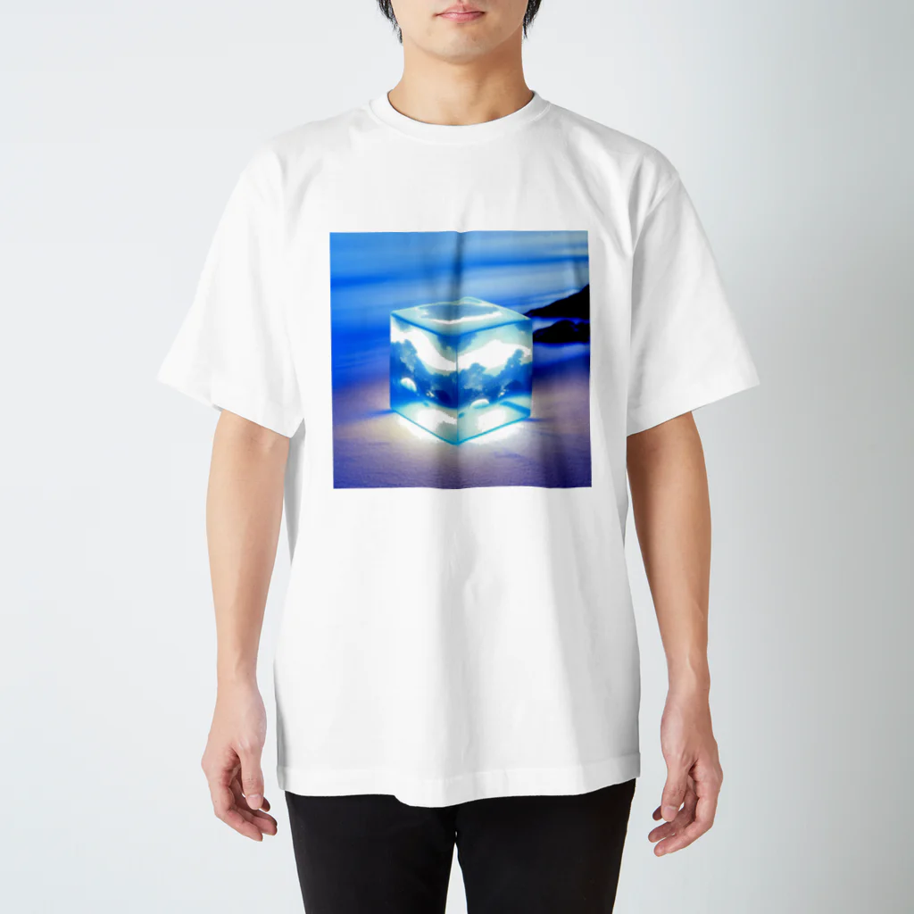 cube3の故郷を想うcube（Cube thinking about hometown） スタンダードTシャツ