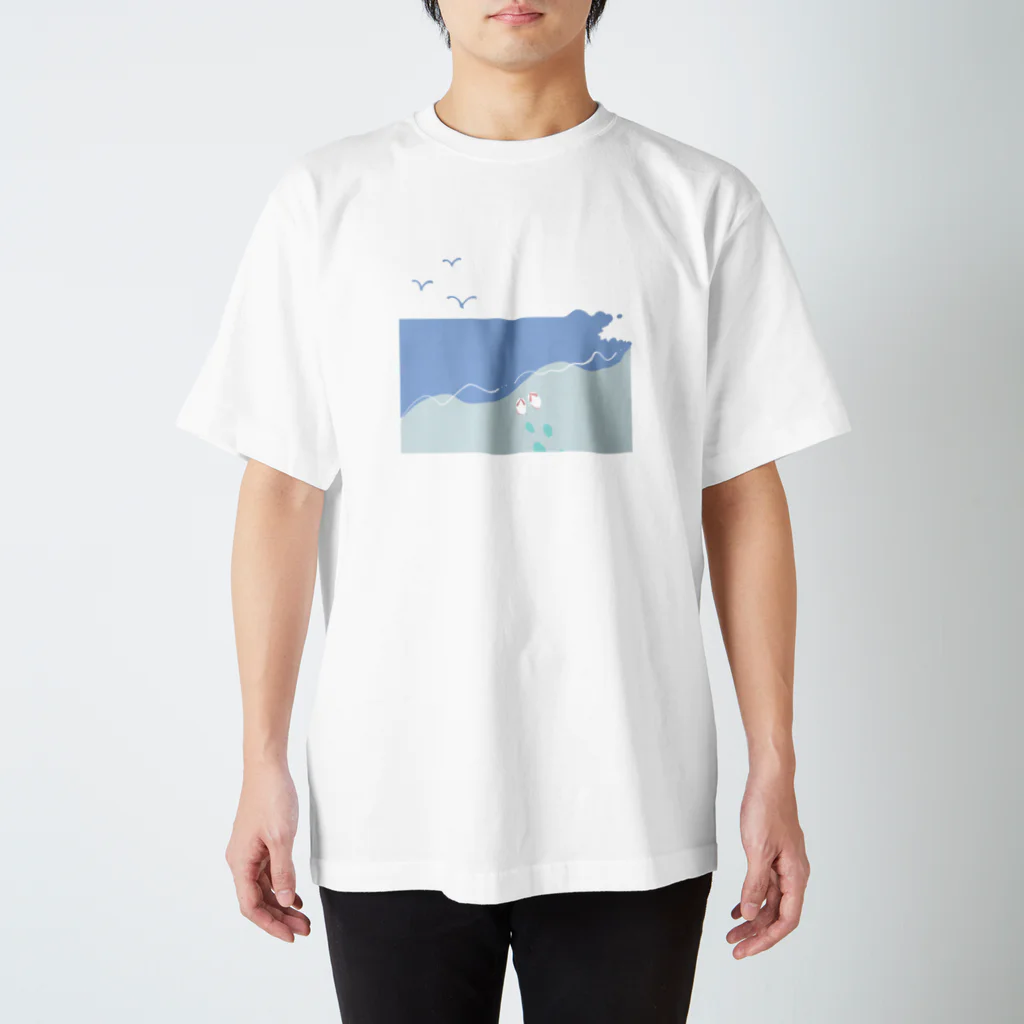 ametsuki9938の海行きたいねＴシャツ スタンダードTシャツ