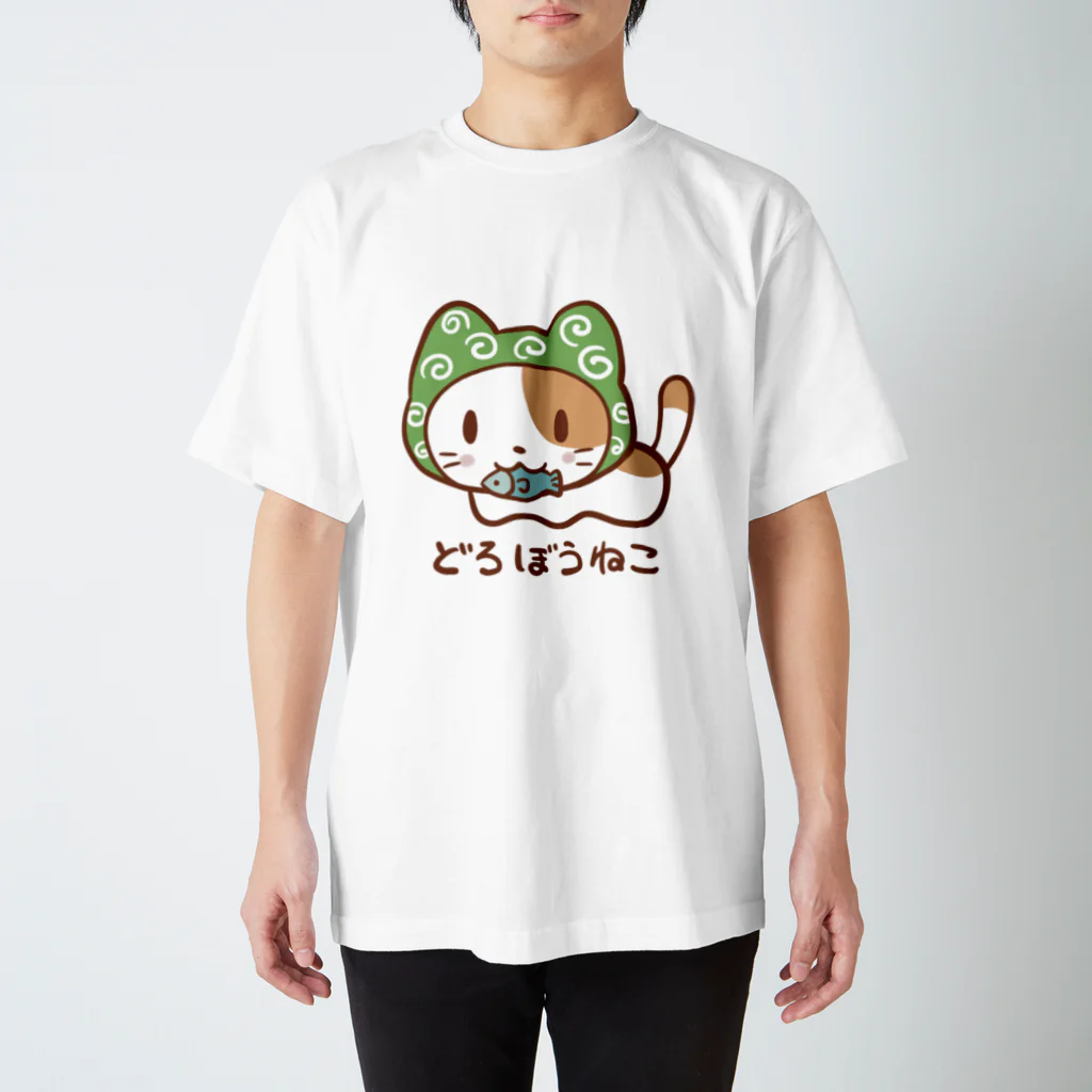 atelier_raccoonのどろぼうねこ スタンダードTシャツ