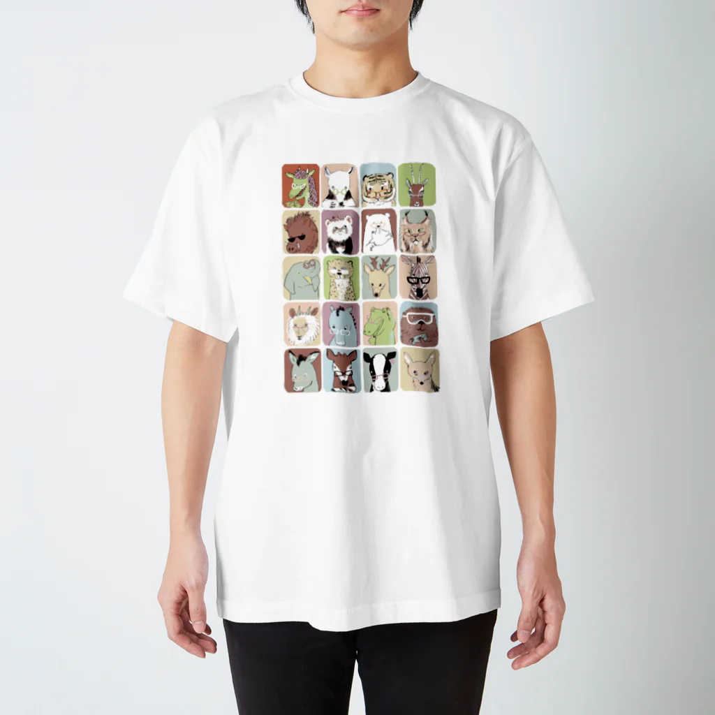 ももろ のメガネ１ Regular Fit T-Shirt