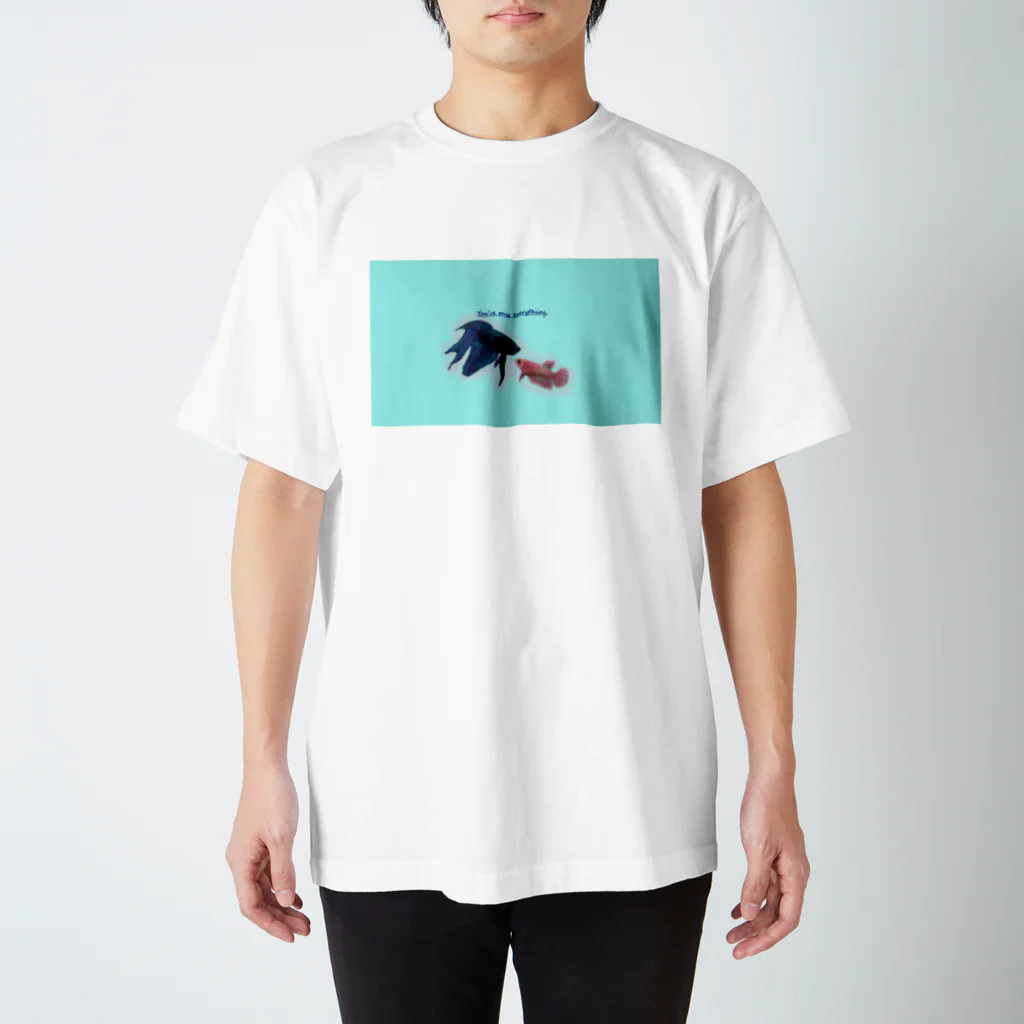 ♡BE HAPPY♡の恋する魚たち スタンダードTシャツ