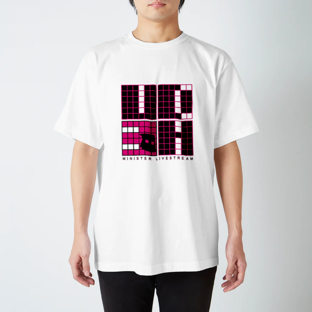 MinisterのUD3Hドット風TシャツA スタンダードTシャツ