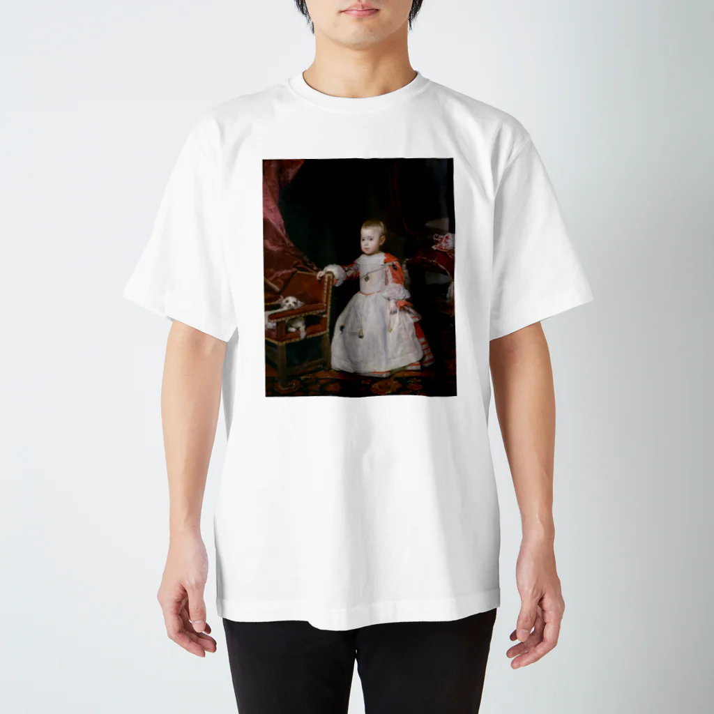 世界美術商店の皇太子フェリペ・プロスぺロの肖像 / Portrait of Prince Philip Prospero スタンダードTシャツ