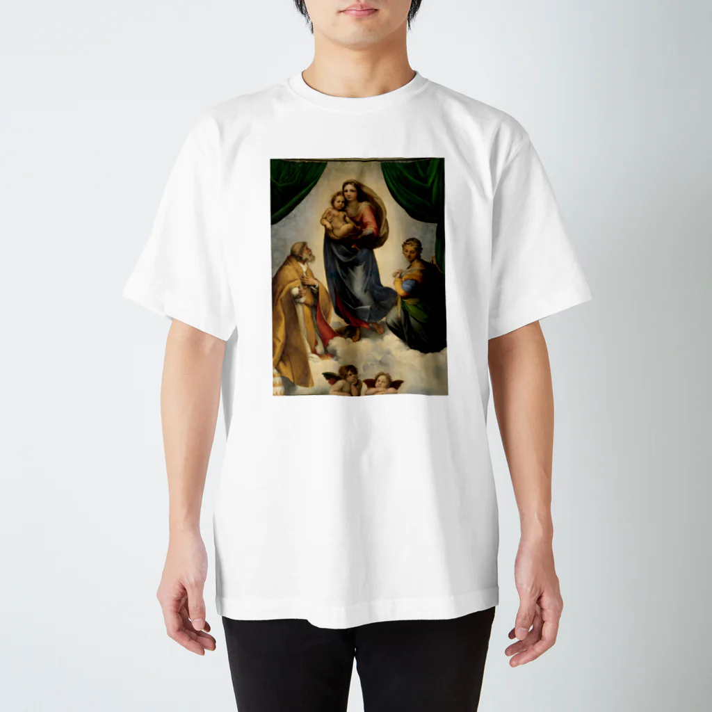 世界美術商店のシスティーナの聖母 / Sistine Madonna スタンダードTシャツ