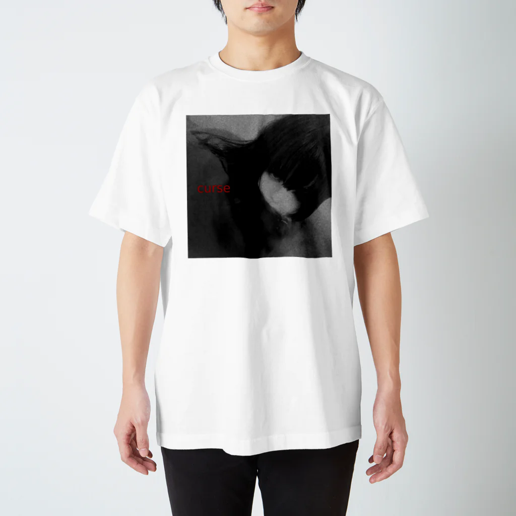 森永眼のcurse_2 Regular Fit T-Shirt