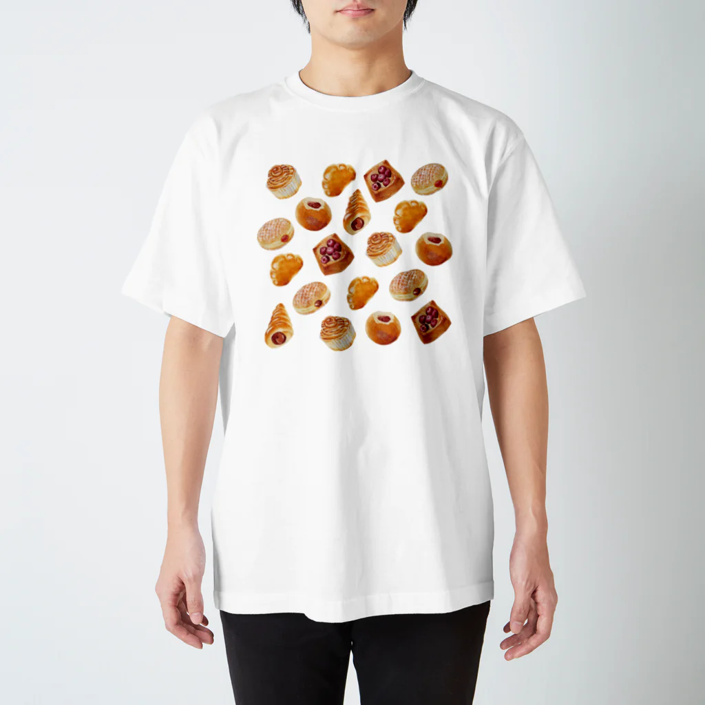 REIKO SHIBUYAの菓子パン大集合 スタンダードTシャツ