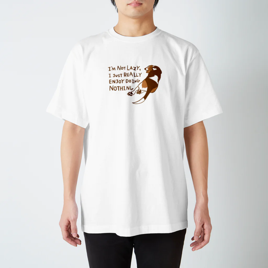 MasakariのLazy Dog Musashi スタンダードTシャツ