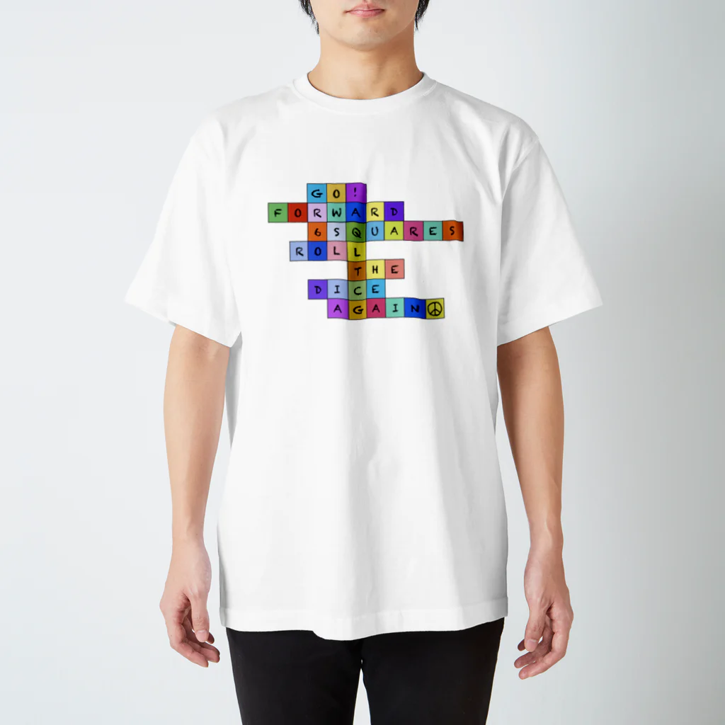 とんたんとかんたんのスゴロクＴシャツ（ラッキーフロント） Regular Fit T-Shirt