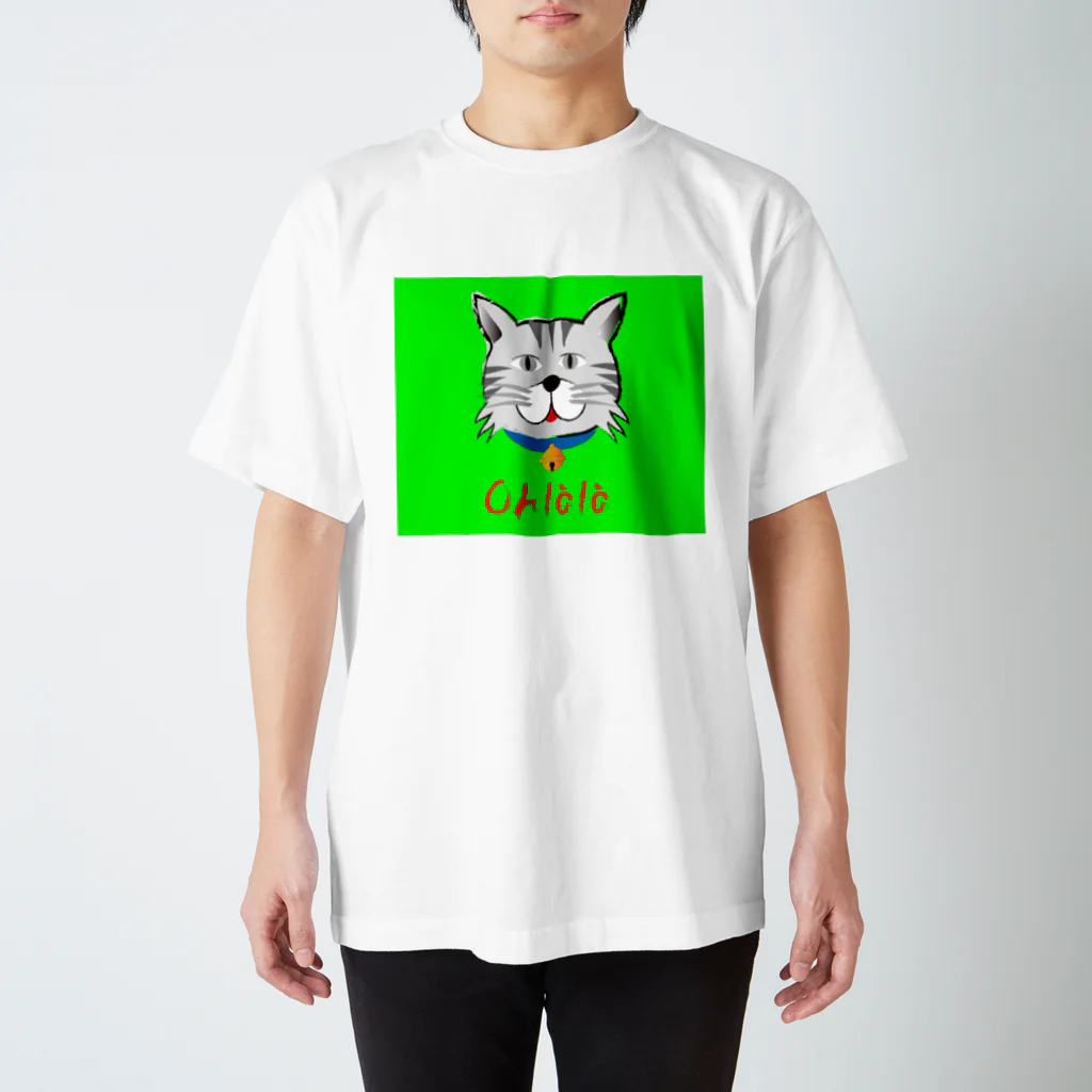 RATTLEの猫Ｔシャツ Regular Fit T-Shirt