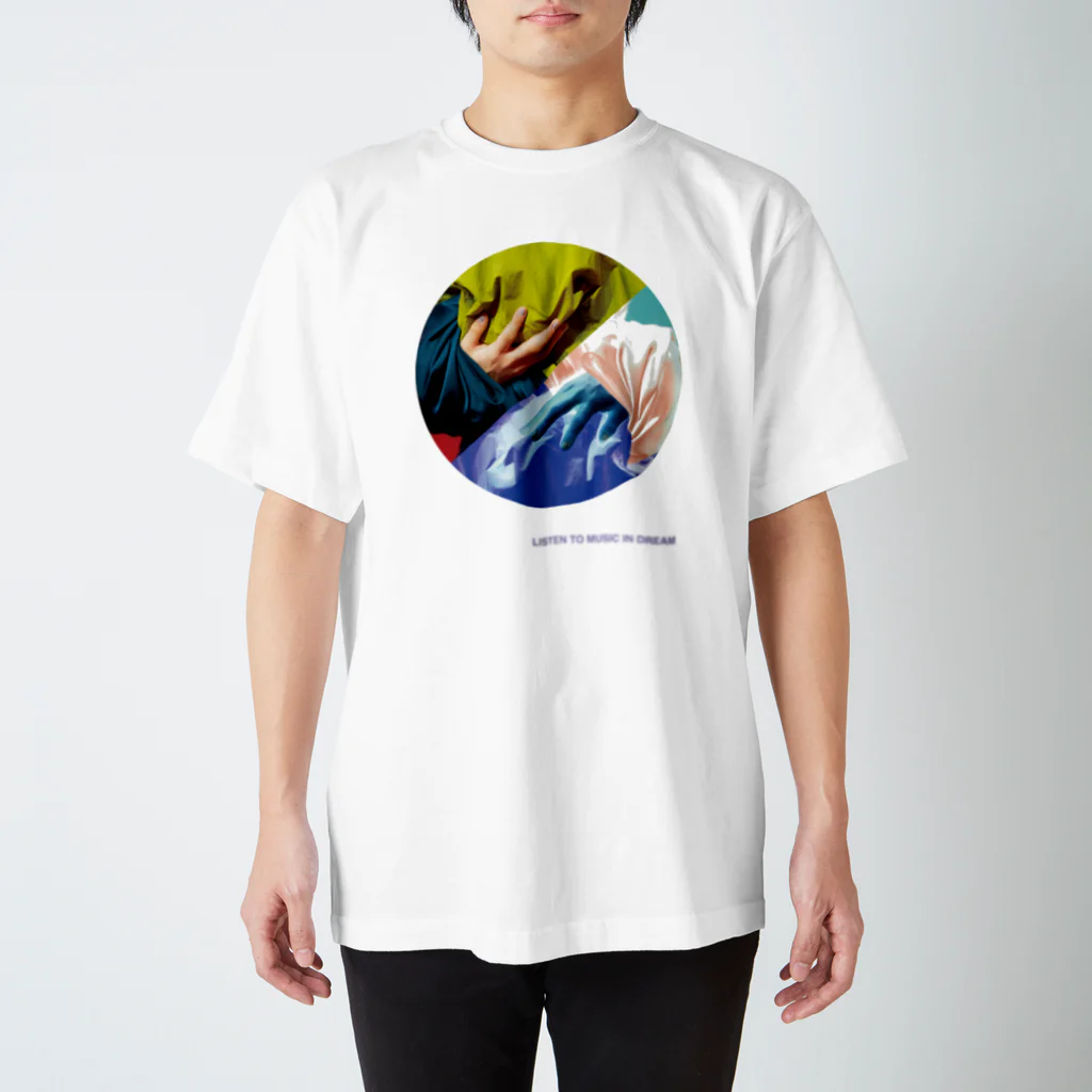 hibikihibikihibikiの夢の中の音楽を聴く スタンダードTシャツ