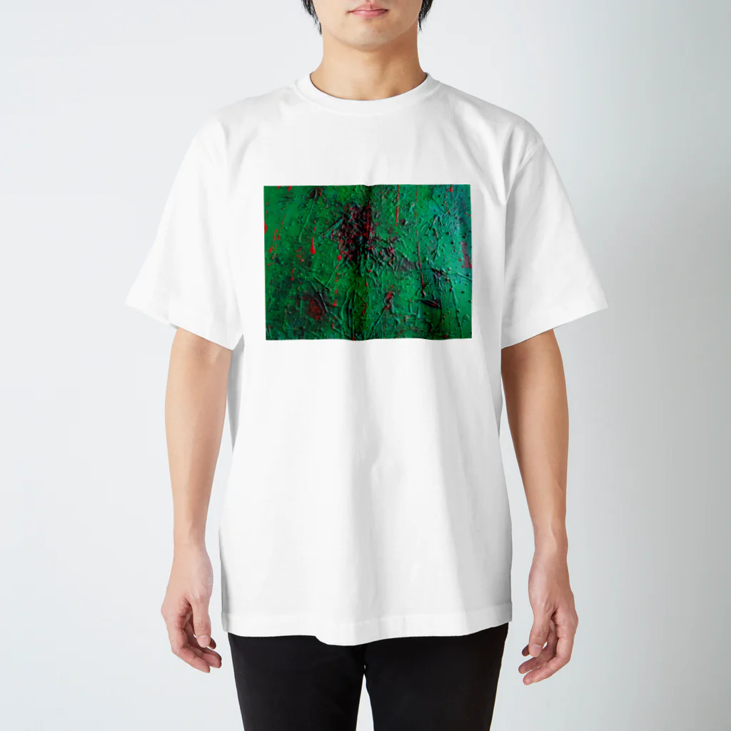 fuyunoebi-2948-5の緑色と赤色 Regular Fit T-Shirt