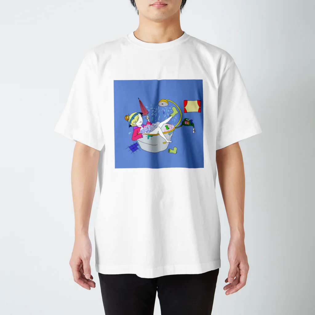 いまたき りよのつゆと紫陽花 スタンダードTシャツ