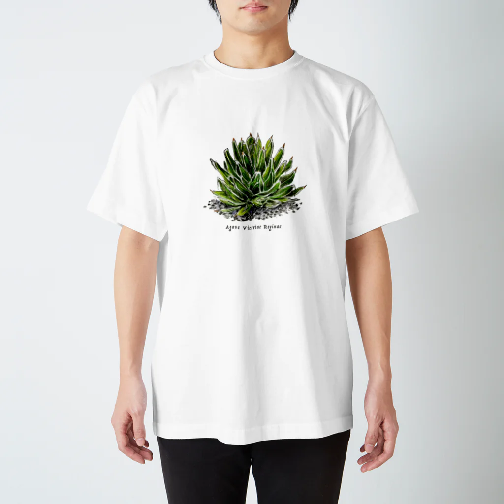 plants_junのAgave Victriae Reginae スタンダードTシャツ