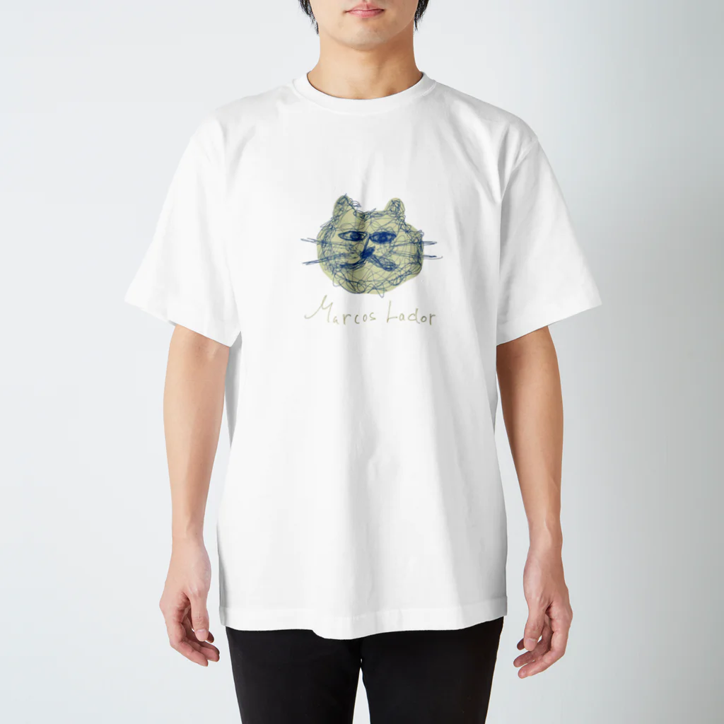 MARCOS LADORのヌコ2号 Regular Fit T-Shirt