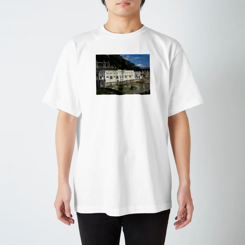 nexco大好き人の岐阜県恵那市 大井ダム発電所 Regular Fit T-Shirt