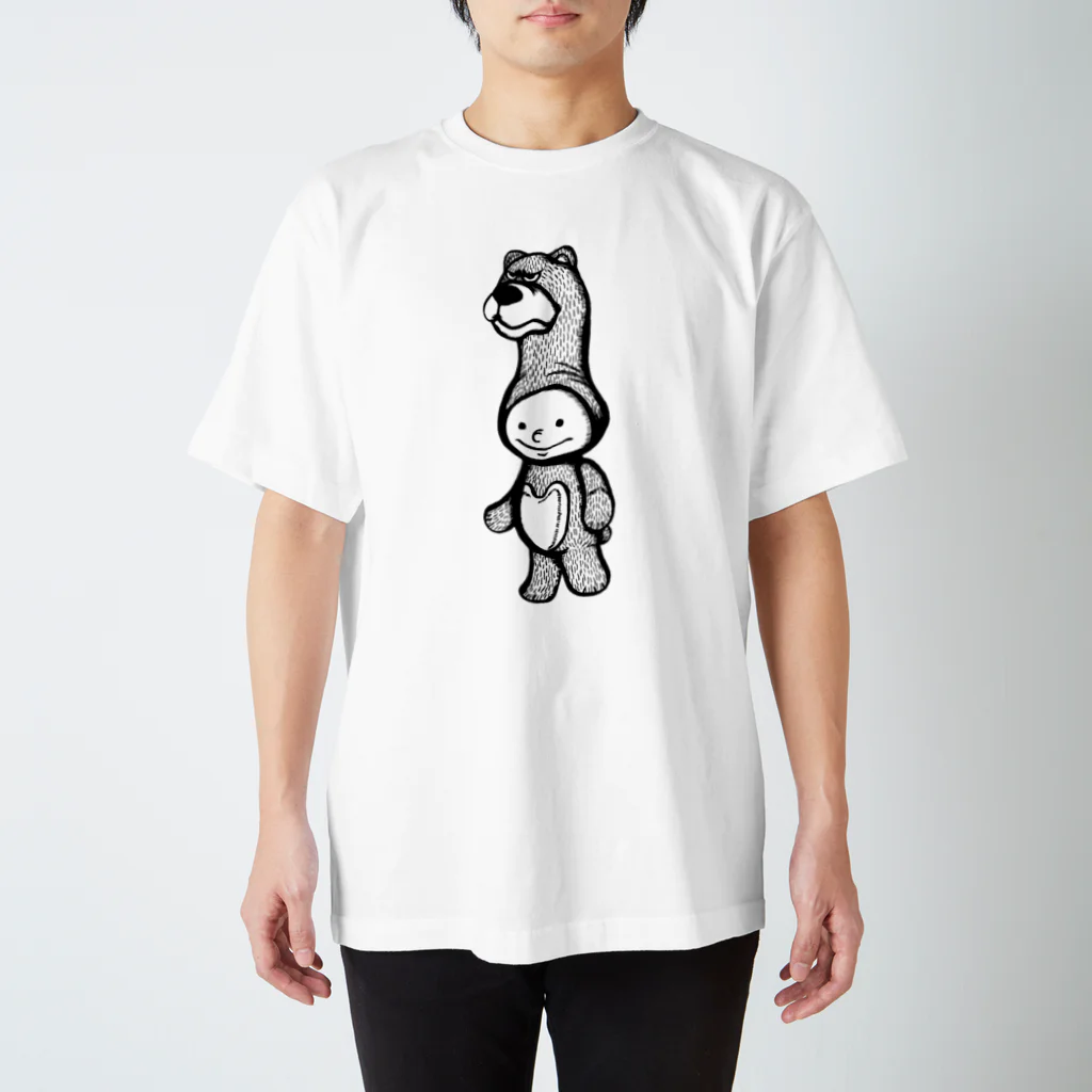 筆ペン画家 原良輔の着ぐるみくん Regular Fit T-Shirt