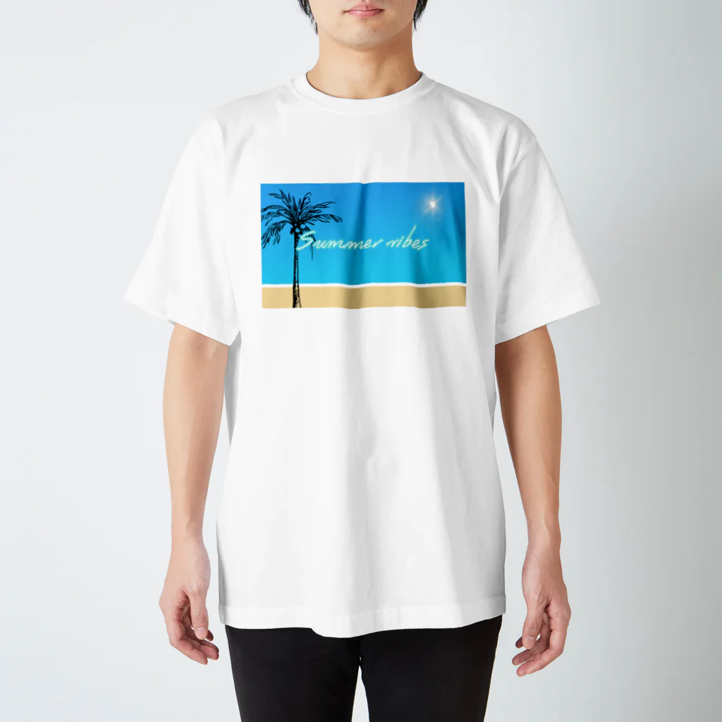 うなわるどのsummer vibes Regular Fit T-Shirt