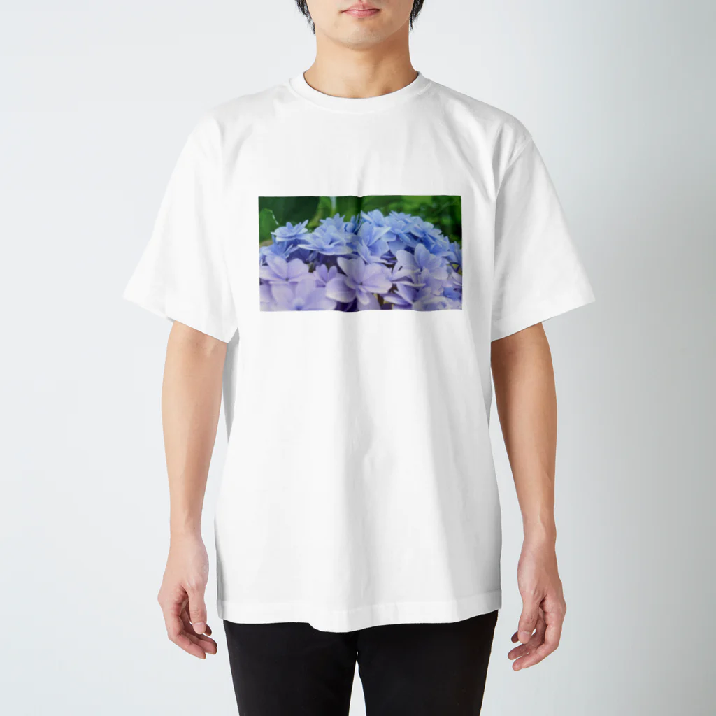 ナオンなおなおの紫陽花グラデーション Regular Fit T-Shirt