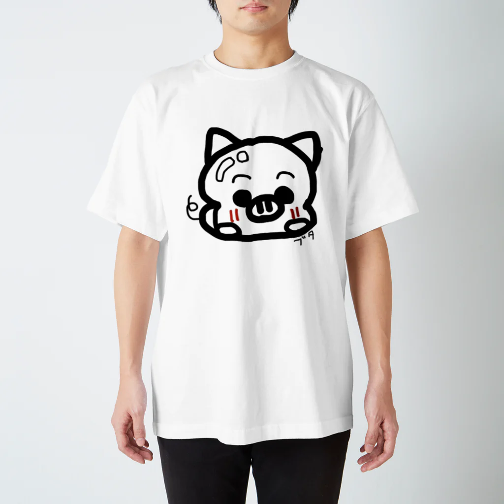 【推し】あねといもうと/aneimoのaneimoグッズ動物1 スタンダードTシャツ